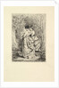 Two Young Ladies in a Garden, 1873-74 by Unknown