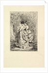Two Young Ladies in a Garden, 1873-74 by Unknown