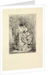 Two Young Ladies in a Garden, 1873-74 by Unknown