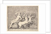 Reclining Female Figure on a Chariot drawn by Two Centaurs, published ca. 1599-1622 by Unknown