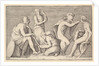 Scene of Sacrifice with Warrior Killing Ram and Four Other Figures, published ca. 1599-1622 by Unknown