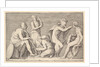 Scene of Sacrifice with Warrior Killing Ram and Four Other Figures, published ca. 1599-1622 by Unknown