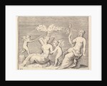 Two Women and Two Cupids, published ca. 1599-1622 by Unknown