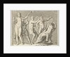 Two Figures, a Faun, and a Satyr approach a Recliniing Woman, published ca. 1599-1622 by Unknown