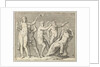 Two Figures, a Faun, and a Satyr approach a Recliniing Woman, published ca. 1599-1622 by Unknown