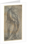 Heavily draped male Figure, 16th century by Unknown
