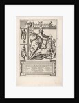 Relief with Mithras kneeling upon a bull and driving a sword into its shoulder, at left tw…, 1564 by Unknown