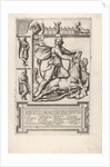 Relief with Mithras kneeling upon a bull and driving a sword into its shoulder, at left tw…, 1564 by Unknown