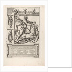 Relief with Mithras kneeling upon a bull and driving a sword into its shoulder, at left tw…, 1564 by Unknown