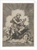St. John, seated and holding a writing instrument to a tablet, an eagle with outstre…, after 1518 by Unknown