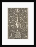 Grotesque with a vase, birds and acanthus scrolls, ca. 1515-1600 by Unknown