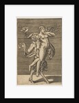 Satyr carrying a nymph restraining her right arm, ca. 1515-1600 by Unknown