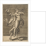 Satyr carrying a nymph restraining her right arm, ca. 1515-1600 by Unknown