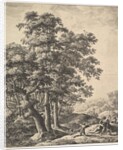 Venus and Adonis by Anthonie Waterloo