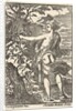 Callisto hunting with drawn bow, after Parmigianino), 1720-1740 by Antonio Belemo