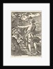 Callisto hunting with drawn bow, after Parmigianino), 1720-1740 by Antonio Belemo