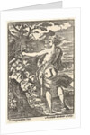 Callisto hunting with drawn bow, after Parmigianino), 1720-1740 by Antonio Belemo