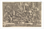 Burning of a corpse, ca. 1543 by Antonio Fantuzzi