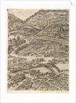 Plan of the City of Rome. Part 5 with the Baths of Caracalla, the Santa Sabina and Part of…, 1645 by Antonio Tempesta