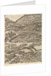 Plan of the City of Rome. Part 5 with the Baths of Caracalla, the Santa Sabina and Part of…, 1645 by Antonio Tempesta