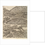 Plan of the City of Rome. Part 5 with the Baths of Caracalla, the Santa Sabina and Part of…, 1645 by Antonio Tempesta