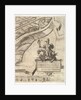 Plan of the City of Rome. Part 12 with the Southwestern Border of the City and a Large Car…, 1645 by Antonio Tempesta