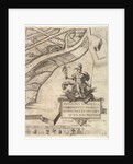 Plan of the City of Rome. Part 12 with the Southwestern Border of the City and a Large Car…, 1645 by Antonio Tempesta
