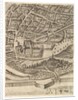 Plan of the City of Rome. Part 11 with the San Pancrazio, 1645 by Antonio Tempesta