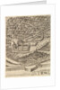 Plan of the City of Rome. Part 11 with the San Pancrazio, 1645 by Antonio Tempesta