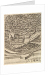 Plan of the City of Rome. Part 11 with the San Pancrazio, 1645 by Antonio Tempesta