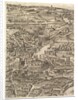 Plan of the City of Rome. Part 4 with the Santa Maria in Aracoeli, the Forum Romanum, the …, 1645 by Antonio Tempesta