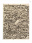 Plan of the City of Rome. Part 4 with the Santa Maria in Aracoeli, the Forum Romanum, the …, 1645 by Antonio Tempesta