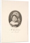 Portrait of Madame Gavaudan by Augustin de Saint-Aubin