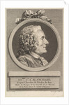 Portrait of Esprit-Joseph-Antoine Blanchard, 1767 by Augustin de Saint-Aubin