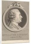 Portrait of Guillaume Coustou, 1770 by Augustin de Saint-Aubin