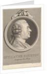 Portrait of Guillaume Coustou, 1770 by Augustin de Saint-Aubin