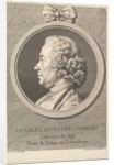 Portrait of Charles-Antoine Jombert, 1770 by Augustin de Saint-Aubin
