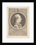 Portrait of P.A. Caron de Beaumarchais, 1773 by Augustin de Saint-Aubin