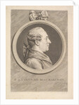 Portrait of P.A. Caron de Beaumarchais, 1773 by Augustin de Saint-Aubin