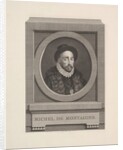 Portrait of Michel de Montaigne, 1774 by Augustin de Saint-Aubin