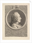Portrait of Pierre-Jean Mariette, 1765 by Augustin de Saint-Aubin