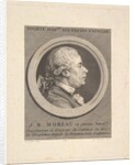 Portrait of Jean-Michel Moreau, 1787 by Augustin de Saint-Aubin