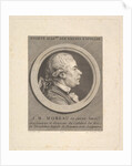Portrait of Jean-Michel Moreau, 1787 by Augustin de Saint-Aubin