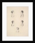 La Famille Renouard, 1801 by Augustin de Saint-Aubin