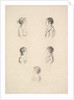 La Famille Renouard, 1801 by Augustin de Saint-Aubin