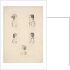 La Famille Renouard, 1801 by Augustin de Saint-Aubin