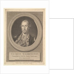 Portrait of George Washington, August 1836 by Augustin de Saint-Aubin