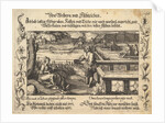 Von Weihern und Fischteichen, illustration from Petrarch, Glück und Unglück Spiegel, figur…, 1652 by Balthasar Schwan