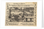 Von Weihern und Fischteichen, illustration from Petrarch, Glück und Unglück Spiegel, figur…, 1652 by Balthasar Schwan