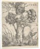 Footsoldier in front of a Tree, mid-17th century by Barthel Beham